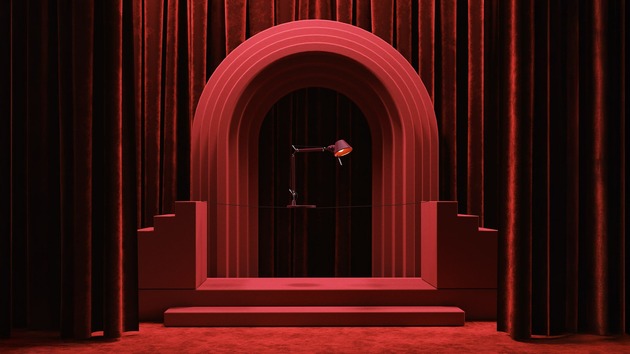 Artemide stolní/nástěnná/stojací lampa Tolomeo Micro 5 W E14 černé bez podstavce
