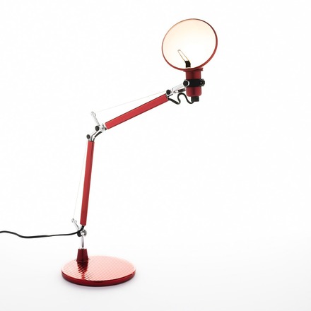 Artemide stolní lampa Tolomeo Micro E14 červená