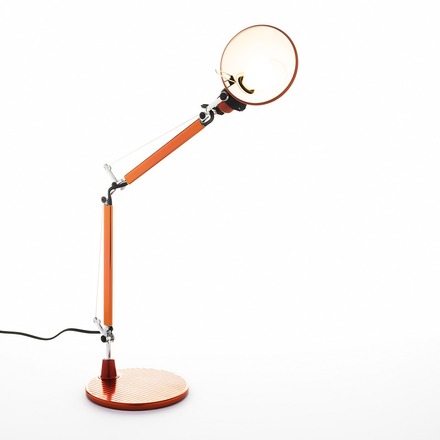 Artemide stolní lampa Tolomeo Micro E14 oranžová