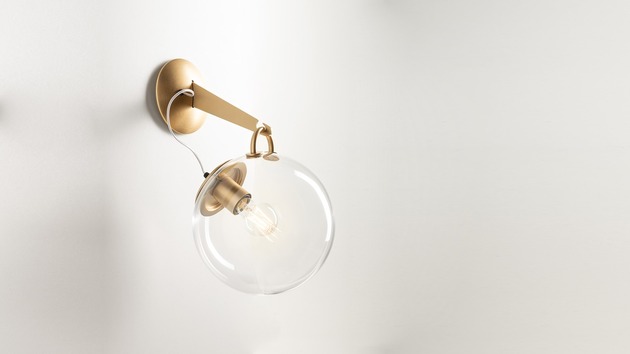 Artemide stropní svítidlo Miconos E27 15 W chrom