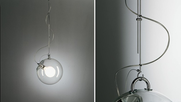 Artemide závěsné svítidlo Miconos E27 15W 220-240V chrom