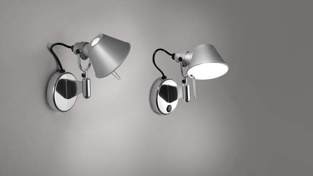 Artemide nástěnné LED svítidlo Tolomeo Micro Faretto 7 W 2700K stmívatelné
