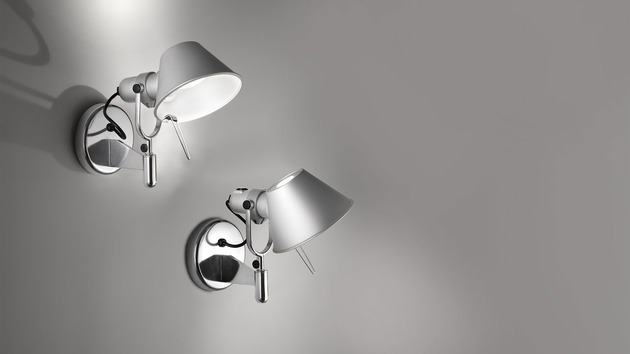 Artemide nástěnné svítidlo Tolomeo Faretto LED 8 W 2700K stmívatelné