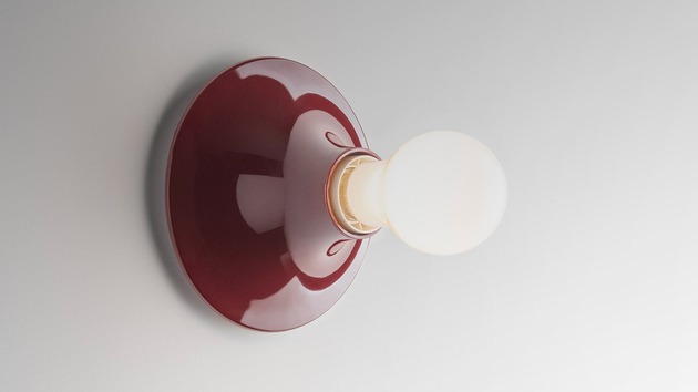Artemide stropní a nástěnné svítidlo Teti Transparent E27 max. 12W 220-240V