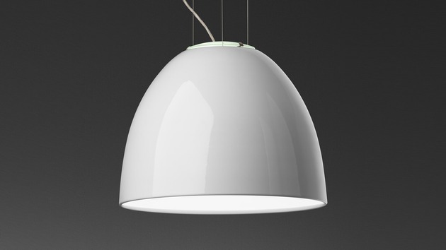 Artemide závěsné svítidlo Nur Gloss LED 45 W 220-240 V stmívatelné černé APP