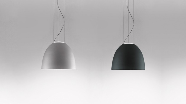 Artemide závěsné svítidlo Nur Mini LED 30 W 220-240 V stmívatelné antracitová
