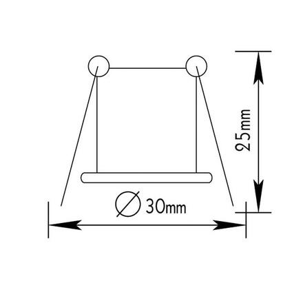 ACA Lighting bodové svítidlo zapuštěné pro G4 zlatá BS3153GM