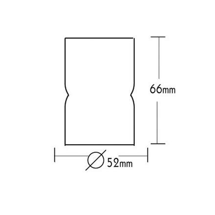 ACA Lighting zapuštěné svítidlo se sklem G9 BS92CNMCPWG9