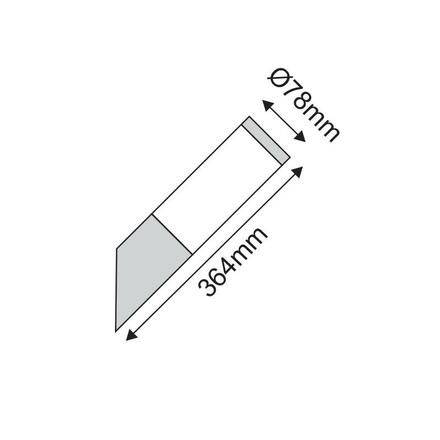 ACA Lighting venkovní nástěnné svítidlo E27 BT1003WU