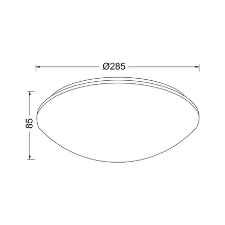 ACA Lighting Wall&Ceiling nástěnné a stropní svítidlo DLA260S