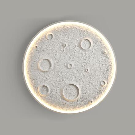 ACA Lighting LED sádrové nástěnné a stropní svítidlo MOND natural 24W 680lm 3000K G8583LED