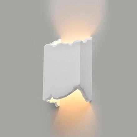 ACA Lighting sádrové nástěnné svítidlo MARI natural 1xG9 G8586W