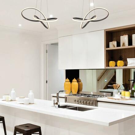 ACA Lighting Decoled LED závěsné svítidlo HM92LEDP48BK