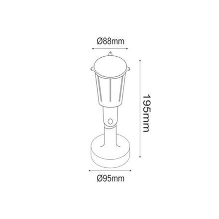 ACA Lighting bílé bodové svítidlo LIGHT230V IP54 GU10 KERTGU10W