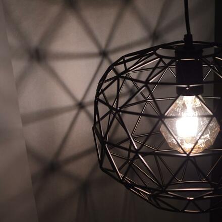 ACA Lighting Vintage závěsné svítidlo KS180430PB