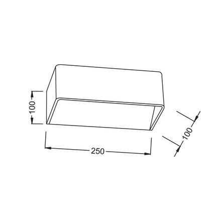 ACA Lighting Wall&Ceiling LED nástěnné svítidlo L35037LWD