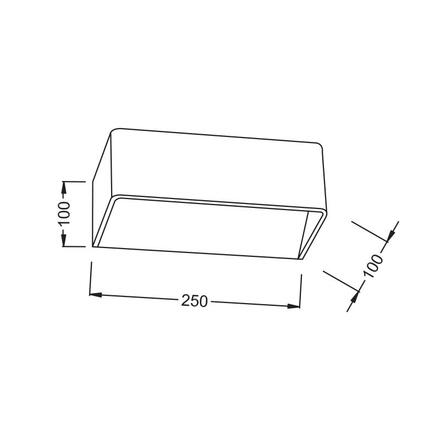 ACA Lighting Wall&Ceiling LED nástěnné svítidlo L35037LWD