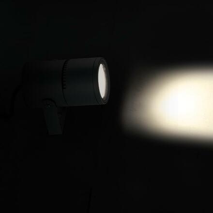 ACA Lighting LED COB bodové svítidlo 9W 300LM 15-50d 230V AC 3.000K tmavě šedá CRI80 IP65 30.000hod LG2101G