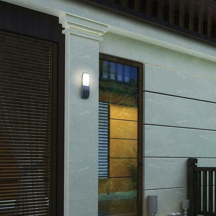 ACA Lighting LED SMD venkovní nástěnné svítidlo 7W 520LM 120d 230V AC 3.000K tmavá šedá CRI80 IP65 30.000hod LG9305G