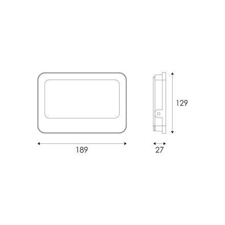 ACA Lighting LED SMD černý reflektor 50W 3CCT 5000lm 185-265V Ra80 IP66 N50CCT