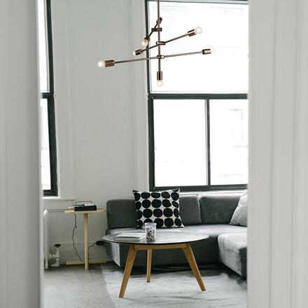 ACA Lighting Vintage závěsné svítidlo OD680107BR