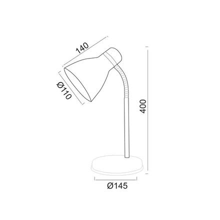 ACA Lighting Office stolní svítidlo SF1309W