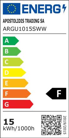 ACA Lighting LED AR111/GU10 230V 15W 3000K 45st. 1300lm Ra80 ARGU1015SWW