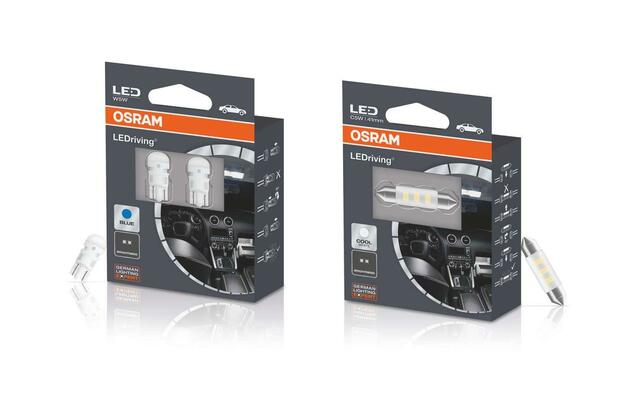 OSRAM LED C5W 12V 1W SV8,5-8 36-38mm 180st. LEDriving Cool White 6000K 1ks 6436CW-01B