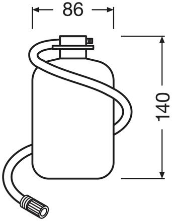 OSRAM TYREseal KIT sada na opravu pneumatik 1ks OTSK4