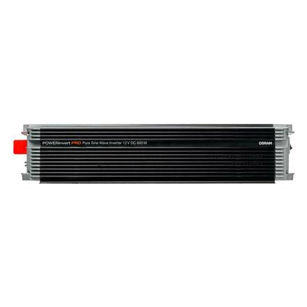 OSRAM POWERinvert PRO invertor s čistou sinusovou vlnou 12V DC 600W RCD 1ks OS OEINVPAR6