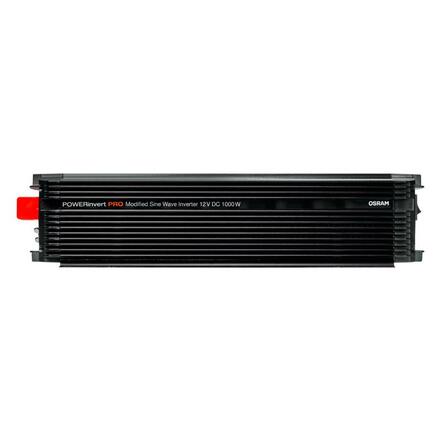 OSRAM POWERinvert PRO invertor s modifikovanou sinusovou vlnou 12V DC 1000W 1ks OS OEINVMA10