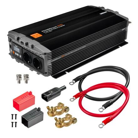 OSRAM POWERinvert PRO invertor s čistou sinusovou vlnou 24V DC 2000W 1ks OS OEINVPB20
