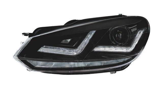 OSRAM světlomety LEDriving Xenarc BLACK pro Golf VI LED-denní svícení a D8S Xenon 2ks LEDHL102-BK LHD