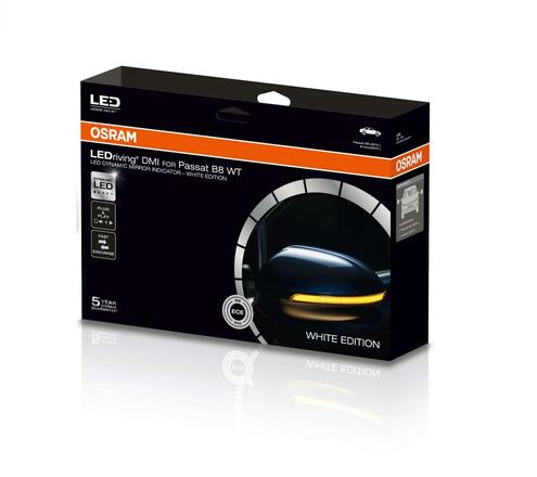 OSRAM LEDRiving dynamický LED blinkr do zrcátka VW Passat B8/VW Arteon - White Edition LEDDMI 3G0 WT