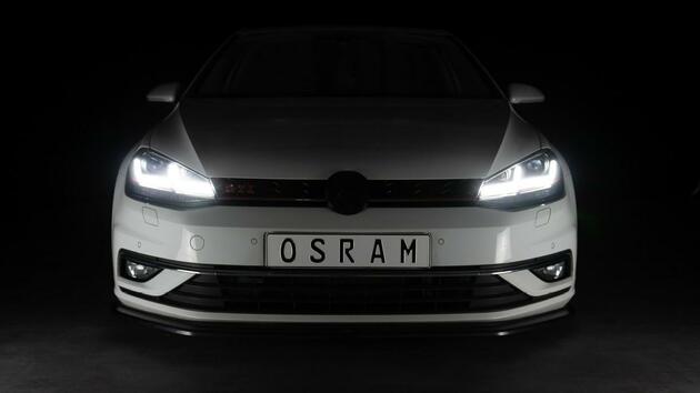 OSRAM LEDRiving Golf VII Facelift LED světlomety Black Edition jako náhrada halogenu LEDHL109-BK LHD