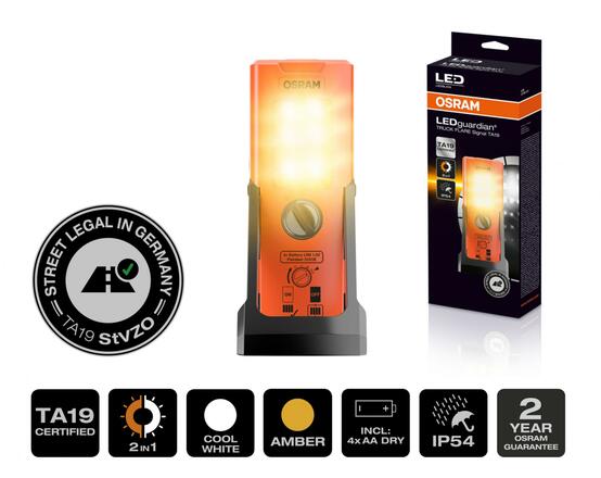 OSRAM LEDGuardianTruck Flare Signal TA19 bezpečnostní světlo 1ks LEDSL103