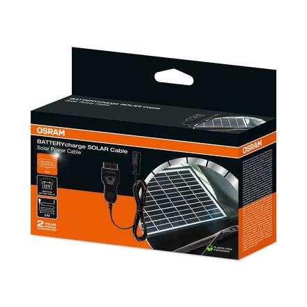 OSRAM BATTERYcharge SOLAR kabel pro solární udržovač baterií 1ks OSPOBD