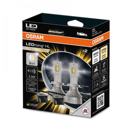 OSRAM LEDriving HL H7 45W ALLSEASON 6000/2700K 2ks 64210DWALL-2HB