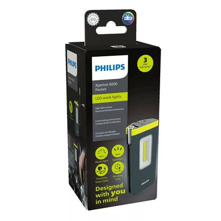 Philips LED inspekční pracovní svítilna nabíjecí X60POCK LED Lamp 1ks X60POCKX1