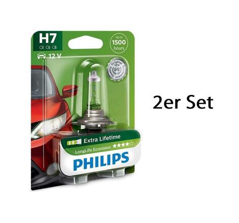 Philips H7 Long life EcoVision 12V 12972LLECOB1