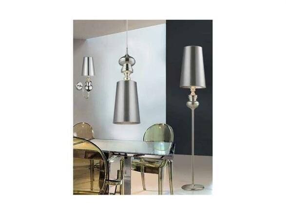 Nástěnná lampa AZzardo Baroco wall silver AZ0308 E14 1x11W IP20 18cm stříbrná