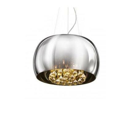 Závěsné/stropní přisazené svítidlo AZzardo Burn pendant/top AZ0699 G9 5x40W IP20 40cm chromové