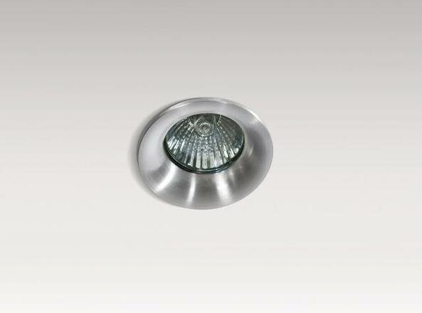 AZzardo IVO podhledové svítidlo 1x GU10 50W bez zdroje 6,7cm kulaté IP20, hliníkové
