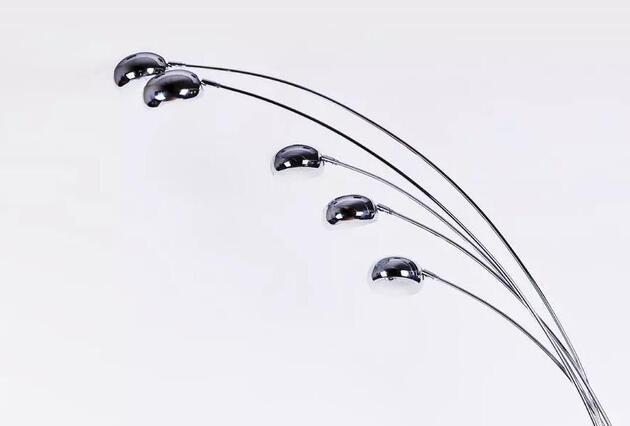 AZzardo Palp stojací lampa 5x E14 40W 210cm IP20, chromové AZ1122