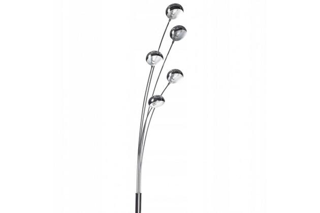 AZzardo Palp stojací lampa 5x E14 40W 210cm IP20, chromové AZ1122