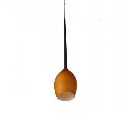 AZzardo IZZA závěsné svítidlo 4x E14 50W bez zdroje 107cm IP20, jantarové/černé