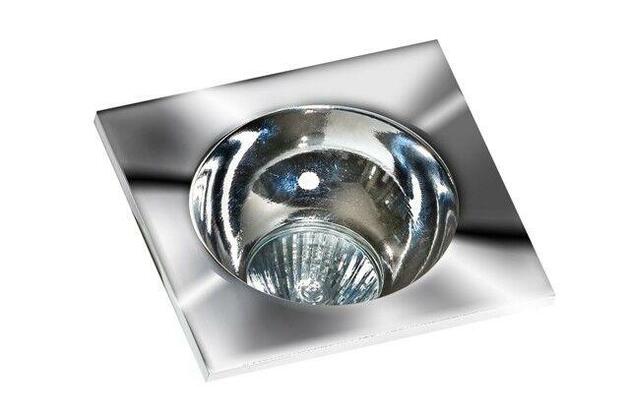 Stropní bodové podhledové svítidlo AZzardo Hugo 1 downlight chrome AZ1734 GU10 1x50W IP20 chromové