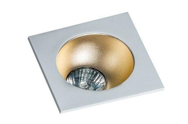 Stropní bodové podhledové svítidlo AZzardo Hugo 1 downlight white AZ1735 GU10 1x50W IP20 bílé