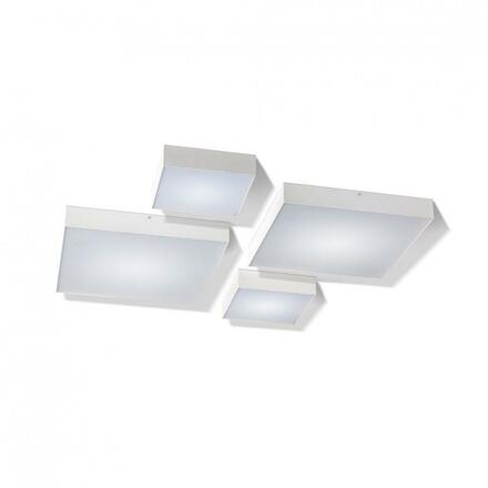 LED Stropní a nástěnné svítidlo AZzardo Monza Square 22 white 4000K AZ2268 20W 1760lm 4000K IP20 22cm hranaté bílé