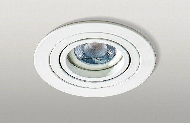 Stropní bodové zápustné svítidlo AZzardo Caro R white AZ2430 GU10 1x40W IP20 9,5cm bílé